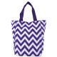 Chevron Large Canvas Tote Bags