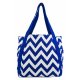 Bucket Tote Bag Chevron