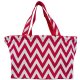 Oversized Chevron Beach Bag