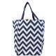 Chevron Large Canvas Tote Bags