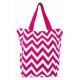 Chevron Large Canvas Tote Bags