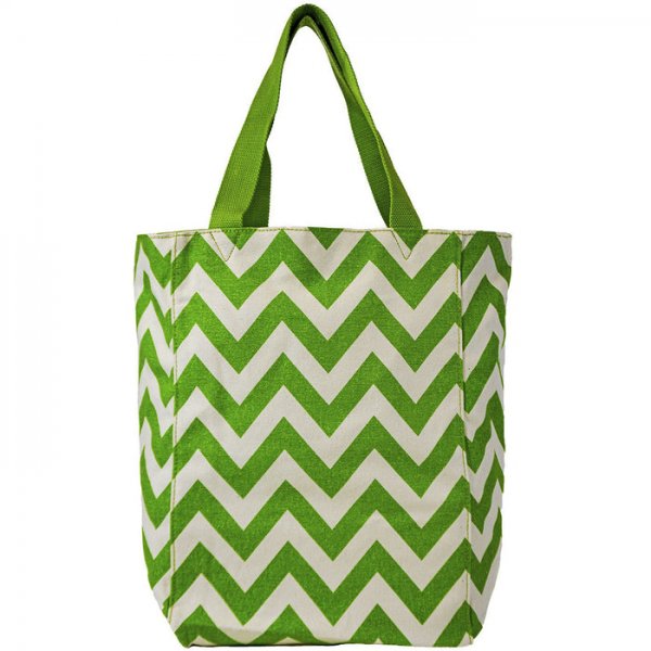 Chevron Large Canvas Tote Bags