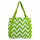 Bucket Tote Bag Chevron